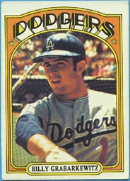 1972 Topps Baseball Cards      578     Billy Grabarkewitz